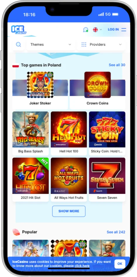 Ice casino mobile app
